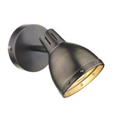Osaka Wall Spotlight in Antique Chrome