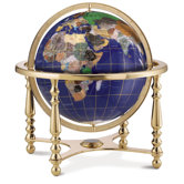 Compass Jewel Gemstone Globe