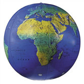 27" Inflate-A-Globes in Dark Blue