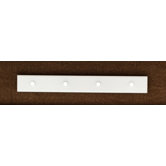 Garderobenleiste "Straight" mit 4 Haken