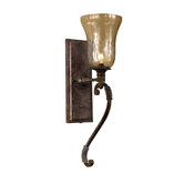Galeana  Wall Sconce in Antique Saddle