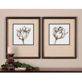 Tulip Sketch Wall Art (Set of 2)