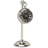 Pocket Watch Nickel Marchant Laminated Clock