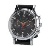Wristwatch Alarm Silver Geneva Clock