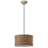 CK Generic 3 Light Burleson Drum Foyer Pendant