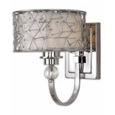 CK Generic Brandon One Light Wall Sconce in Nickel Plated