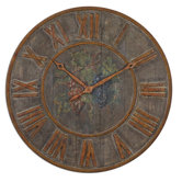 Levante Clock in Light Gray Wash