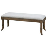 Raku Weather Hardwood Bench