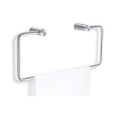 Civio Swiveling Towel Holder in Stainless Steel