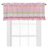 Girls Stripes and Plaids Valance