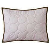 Quilted Circles Boudoir in Pink and Chocolate