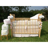Jersey Knit Girls Crib Bedding Collection