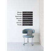 This Week Wall Sticker