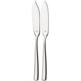 2-tlg. Butter- und K&auml;sebesteckset "Bistro" aus Cromargan