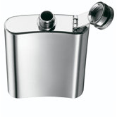 0,12L  Flachmann "Manhattan" aus Cromargan