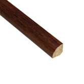 94" Woven Bamboo Quarter Round in Sapelli
