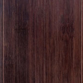 Hand Scraped 4-3/4" HDF Click Lock Engineered Bamboo in Walnut