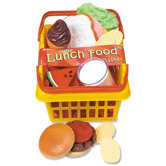 Pretend and Play Dinner Foods Basket