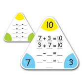 Write and Wipe Fact Family Boards