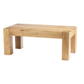 Block Coffee Table in Natural Matured Oak