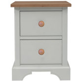 Highgrove 2 Drawer Bedroom Bedside Table