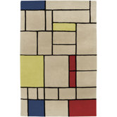 Cow Parade Ivory Rug