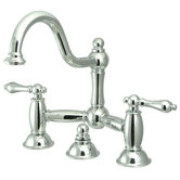 Cevterset Bathroom Faucet with Double Lever Handles