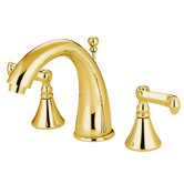 Royale Widespread Bathroom Faucet with Double Lever Handles