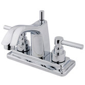 Tampa Centerset Bathroom Faucet with Double Lever Handles