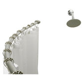 Adjustable Hotel Curved Shower Rod