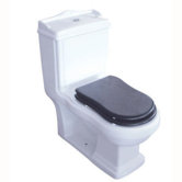 English Country Siphonic Jet One-Piece Toilet in White