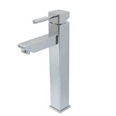 Single Hole Vessel Sink Faucet with Single Lever Handle