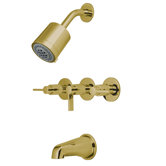 NuvoFusion Tub and Shower Faucet Three Handle