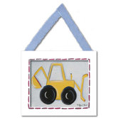 Backhoe Framed Giclee
