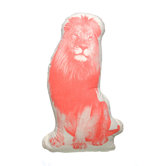Organic Cotton Lion Pillow