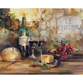12" x 15" Le Chateau Design Cutting Board