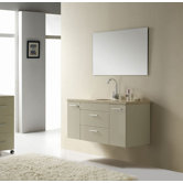 Carmine 47" Bathroom Vanity Set in Ivory