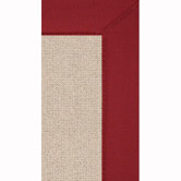 Athena Natural/Red Rug