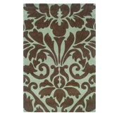 Trio Chocolate/Spa Blue Rug
