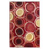 Metro Burgundy Rug