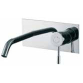 Spillo Wall Mounted Bathroom Sink Faucet with Single Lever Handle