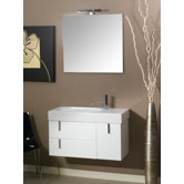 Enjoy NE1 34.9" Wall Mounted Bathroom Vanity Set