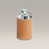 Natural Leather Soap Dispenser