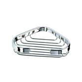 Basket Corner Soap Holder in Chrome