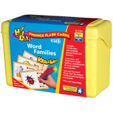 Set 5: Word Families (Hot Dots Phonics Flash Cards)