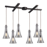 Menlow Park 75W 6 Light Pendant