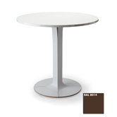 80cm Stehtisch rund "Ames Una" in Coffee