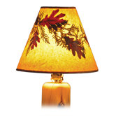 Hickory Foliage Lamp Shade