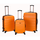 Melbourne 3 Piece ABS Luggage Set