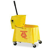 Commercial Wavebrake 44-qt. Bucket/Sideward Pressure Wringer Combination